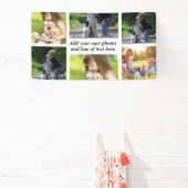 Banderoles Faites votre propre collage photo et texte (Insitu)