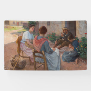 Banderoles Famille italienne Elin Danielson Gambogi Peinture 