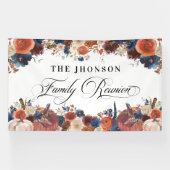 Banderoles Family Reunion autumn fall pumpkins backdrop (Horizontal)