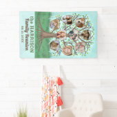 Banderoles Family Reunion Tree 9 Photo Collage Personnalisé P (En situation)