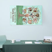 Banderoles Family Reunion Tree 9 Photo Collage Personnalisé P (Salon professionnel)