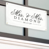 Banderoles Fancy Mme et Mme Voiture Banner (Bâtiment extérieur)