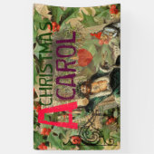 Banderoles Fantôme de Noël Illustration actuelle Scrooge (Vertical)