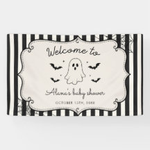 Fantôme en vichy noir Halloween