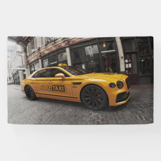 Banderoles Faux Taxi Bentley Flying Spur (Horizontal)