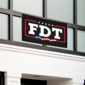 Banderoles FDT Amusant anti-Trump No-Trump (Bâtiment extérieur)