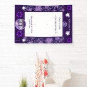 Banderoles Fée de la pluie violette (Insitu)