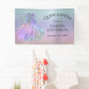 Banderoles Fée Ethereal   Rainbow Ombre Pastel Sheen
