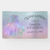 Banderoles Fée Ethereal | Rainbow Ombre Pastel Sheen (Horizontal)