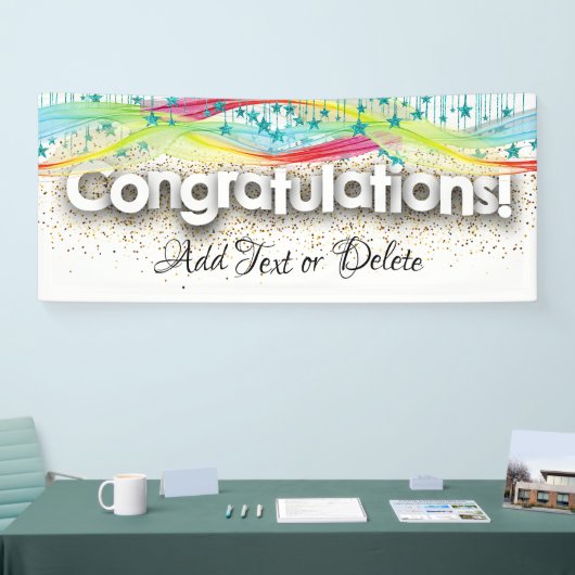 Banderoles Félicitations (Salon professionnel)