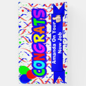 Banderoles Félicitations (Vertical)