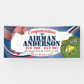 Banderoles Félicitations 320 Gators Air Force Graduation (Horizontal)