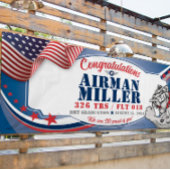 Banderoles Félicitations 326 Bulldog Air Force Graduation