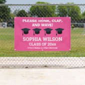 Banderoles Félicitations à l'obtention du diplôme Coronavirus (En situation)