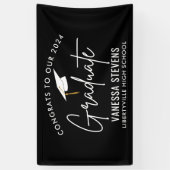 Banderoles Félicitations à notre 202e diplômé (Vertical)