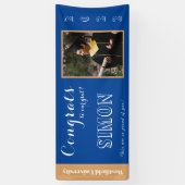 Banderoles Félicitations à Notre Grand Bleu (Vertical)