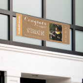 Banderoles Félicitations à notre grand Brown (Bâtiment extérieur)