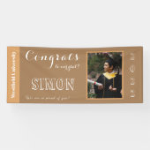 Banderoles Félicitations à notre grand Brown (Horizontal)