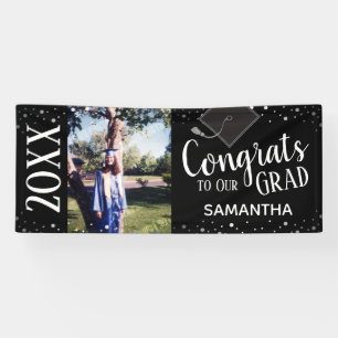 Banderoles Félicitations à notre première photo chaque année