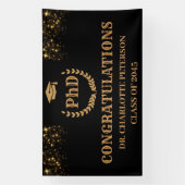 Banderoles Félicitations aux doctorants (Verticale)