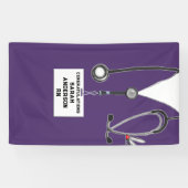 Banderoles Félicitations aux infirmières diplômées (Horizontal)