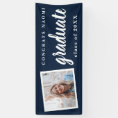 Banderoles Félicitations Couleurs de l'école supérieure Banni (Vertical)