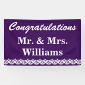 Banderoles Félicitations décoratives (Horizontal)