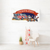 BANDEROLES FÉLICITATIONS DES COMBATTANTS (Insitu)