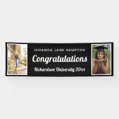 Banderoles Félicitations DiplôméPhoto (Horizontal)