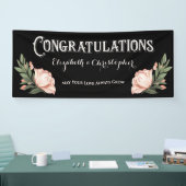 Banderoles Félicitations Fleurs de l'engagement (Salon professionnel)