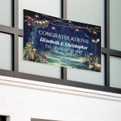 Banderoles Félicitations Gothic Halloween Mariage (Bâtiment extérieur)