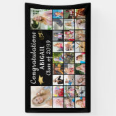 Banderoles Félicitations modernes Diplômé 29 - Collage photo (Vertical)