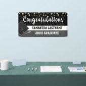 Banderoles Félicitations Nom de l'élève et interdiction du bu (Salon professionnel)