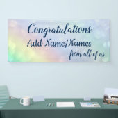 Banderoles Félicitations personnalisées (Salon professionnel)