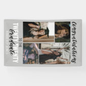 Banderoles Félicitations Photo Graduation Party (Horizontal)