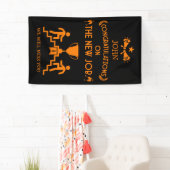 Banderoles Félicitations pour le nouveau poste (En situation)