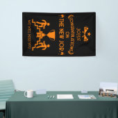 Banderoles Félicitations pour le nouveau poste (Salon professionnel)