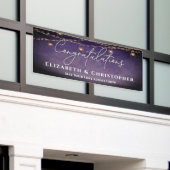 Banderoles Félicitations Rustic Tea Lights Engagement Party (Bâtiment extérieur)