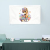 Banderoles Ferme à cheval arc-en-ciel été (Salon professionnel)