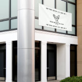 Banderoles Ferme d'oeufs bio Ferme de poulet rustique (Bâtiment extérieur)