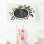 Banderoles Ferme rustique grange douche botanique (En situation)