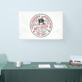 Banderoles Festif Noël Hot coca bar vendeurs (Salon professionnel)