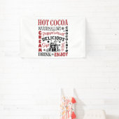 Banderoles Festif Noël Hot coca bar vendeurs (Insitu)