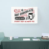 Banderoles Festif Pôle Nord Chocolat chaud (Salon professionnel)