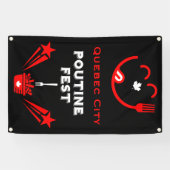 Banderoles Festival canadien de Poutine (Horizontal)