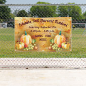Banderoles Festival d'automne de Harvest (En situation)