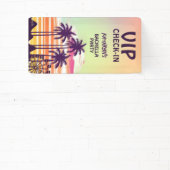 Banderoles Festival de musique Bachelorette tropicale (Insitu)