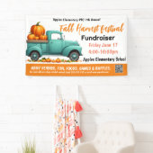 Banderoles FESTIVAL FESTIVAL collecte de fonds PTO PTA Banniè (En situation)