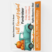 Banderoles FESTIVAL FESTIVAL collecte de fonds PTO PTA Banniè (Vertical)