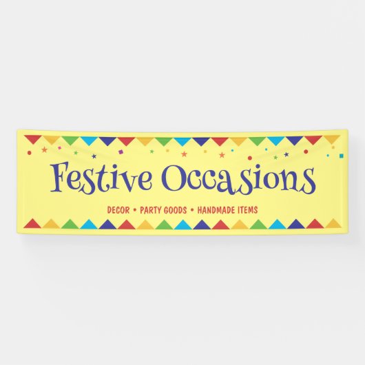 Banderoles Festive Crafts Fair Vendeur Booth (Horizontal)